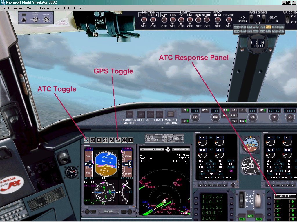 Crj-200 Panel (Optimized For Poskys Crj) This Panel Was Created To Compliment And Maintain