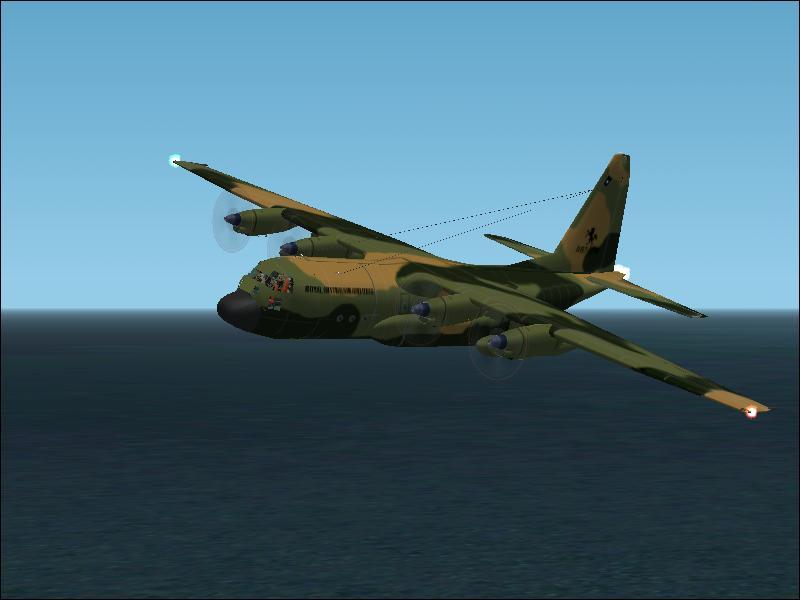 Fs2002 Pro Lockheed Royal Australian Air Force C-130 Hercules This Package Includes 2 Text