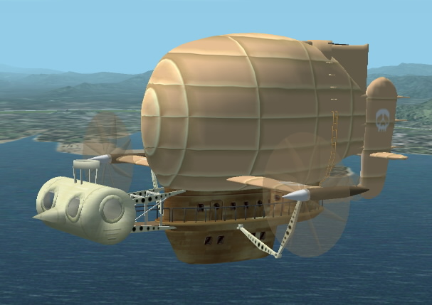 This Plane Is Based On The Japanese Animation Movie Raputa