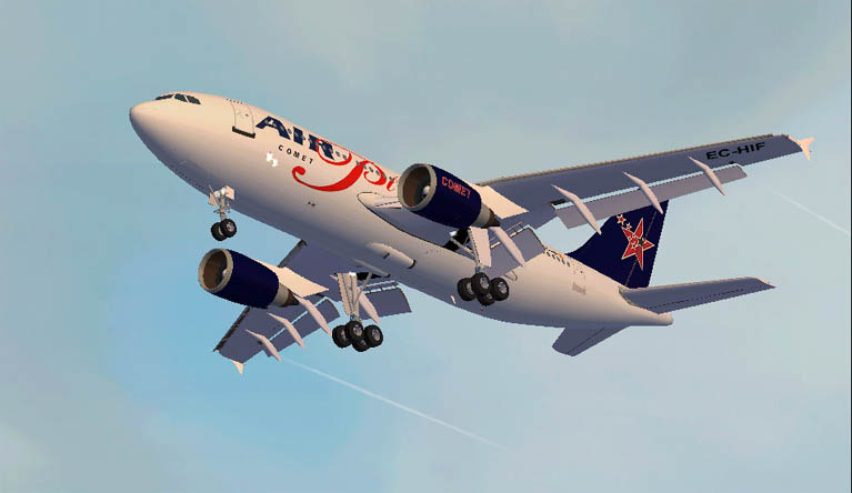 Air Plus Comet Airbus A310-300, Registration Ec-Hif
