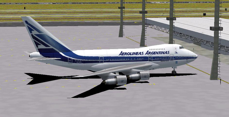 Fs2002 Aerolineas Argentinas Boeing 747Sp-27 (Lv-Ohv)