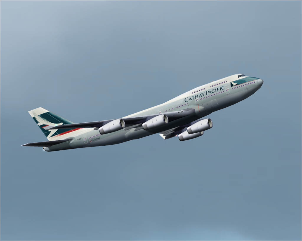 Fs2002 Cathay Pacific Boeing 747-400 Rr