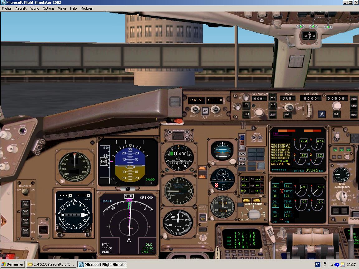 Fs2002 Panel 757/767 Old Cockpit By Christophe Jeanne — 1