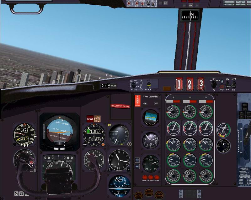 Here You Can Find My Second Boeing 727 Panel For Fs2002
