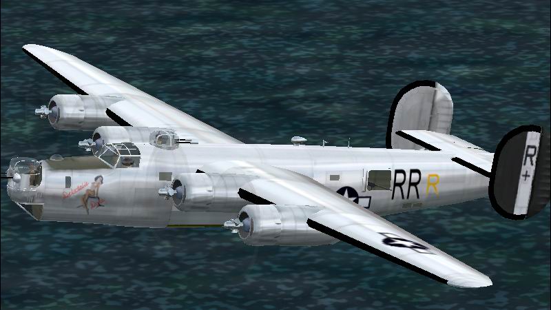 Consolidated B 24J Liberator For Fs 2002(Only) By Krzysztof Malinowski