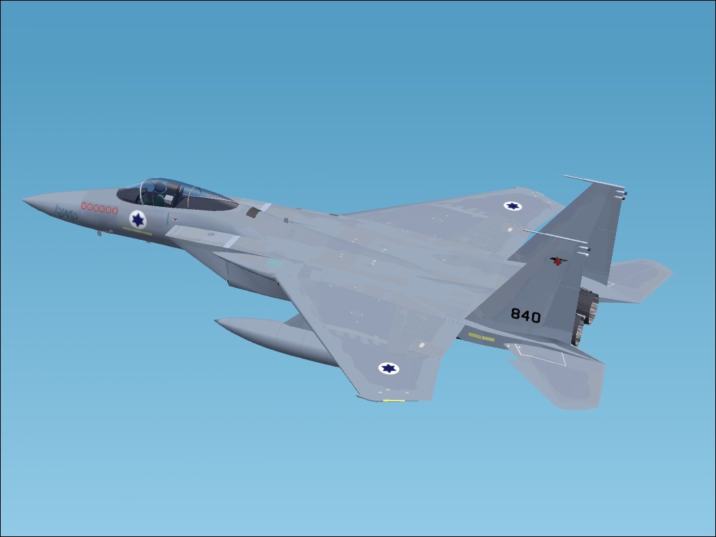 Fs2002 Mcdonnell Douglas F-15C Baz F-15C Baz 840 (6 Syrian Af Kills!!) Of No