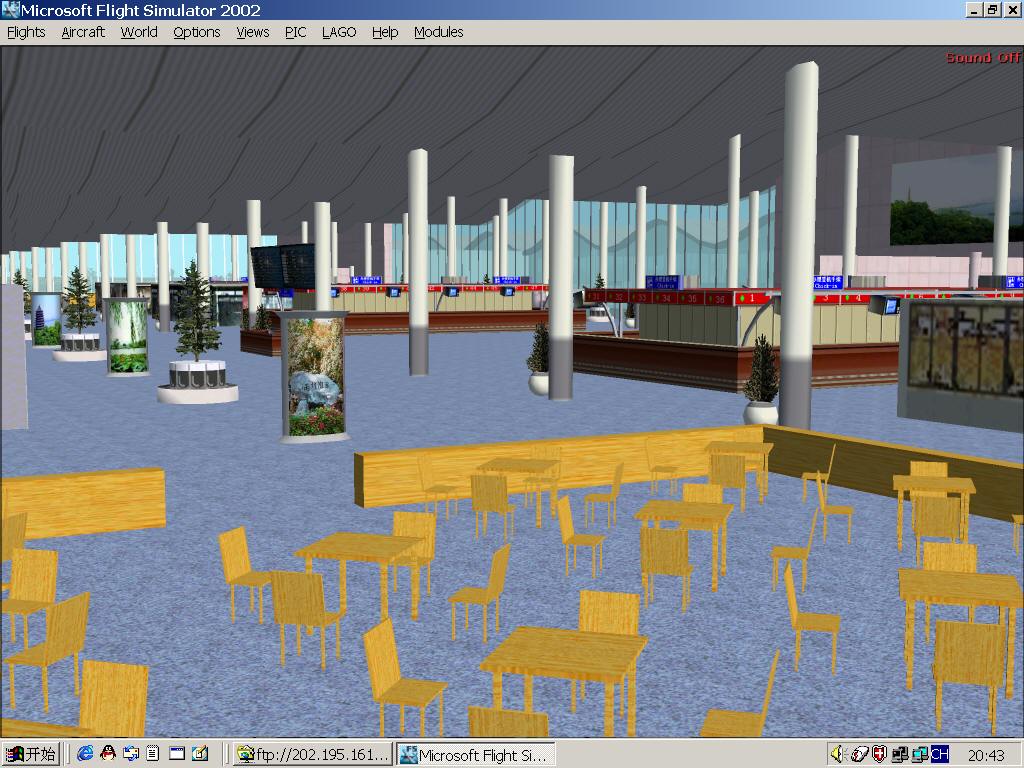 Fs2002 Sceneryzshc, China V2.0 Gmax Hangzhou Xiaoshaninternational Airport Is One Ofthe Mo — 1