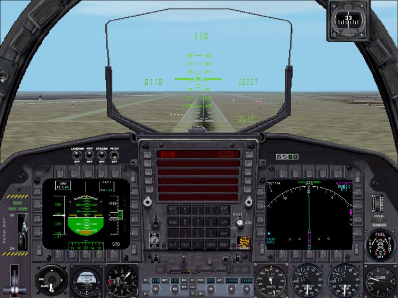Fs2002 Panel-Mcdonnell Douglas F-15 Eagle