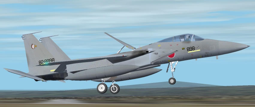 Gmax Jasdf F-15J Eagle 204 Squadron By Kimitaka Nishida This Aircraft Was Made By Using Gm
