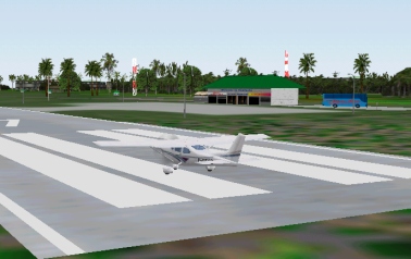 Fs2002 Scenery Mambajao Airport, Camiguin Island, Philippines This Scenery Adds The Airpor