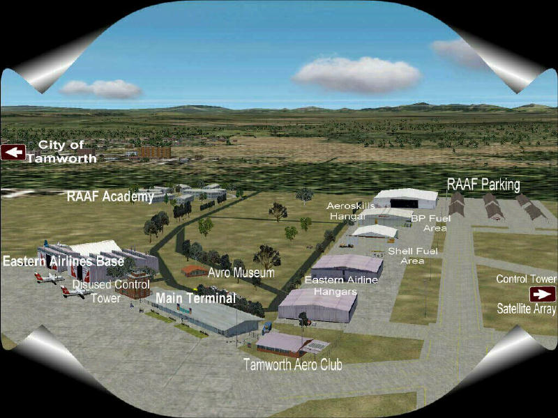 Scenery For Fs2002 Tamworth,Nsw, Australia