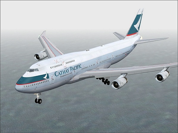 Project Opensky Boeing 747-400 Passenger V3 For Fs2002 Exclusively Cathay Pacific Airways