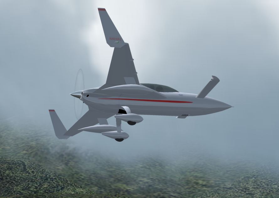 Fs2002 Canard Aircraft Based On The Rutan Long Eze — 1