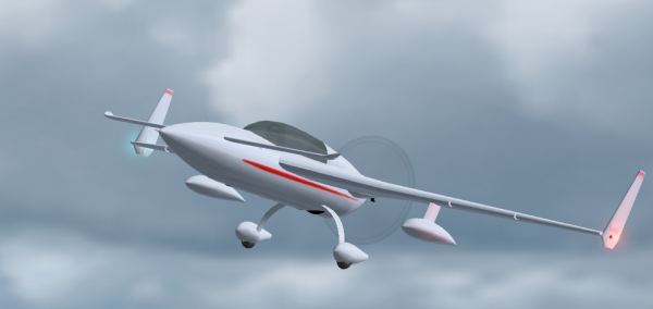 Fs2002 Canard Aircraft Based On The Rutan Long Eze