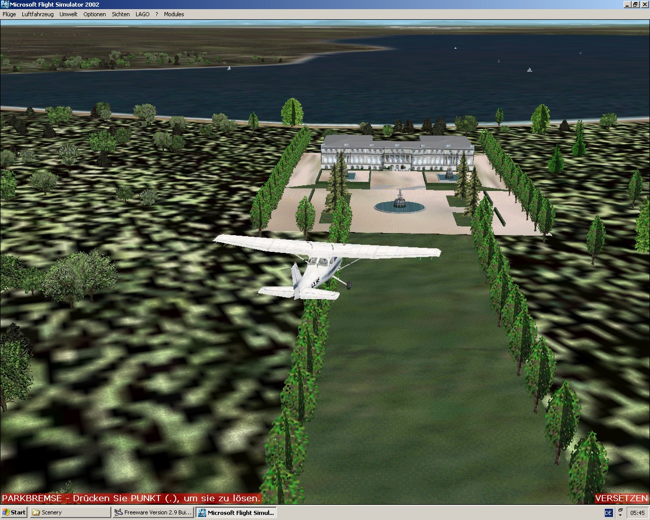 Lake Chiemsee Scenery For Ms-Flightsimulator 2002 This Scenery Exclusively Works With Fs20