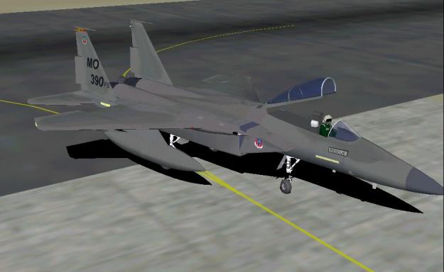 Usaf F-15 In 390Th Ftr Squadron Markings