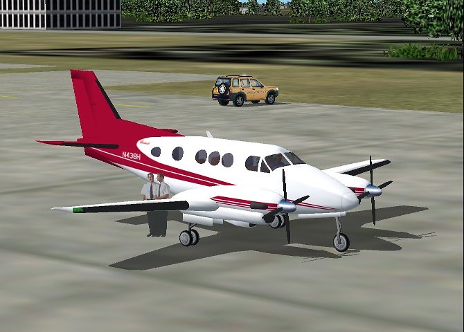 Fs2002 Beechcraft King Air E90