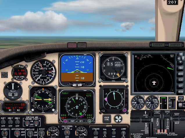 Fs2002 Beechcraft King Air E90