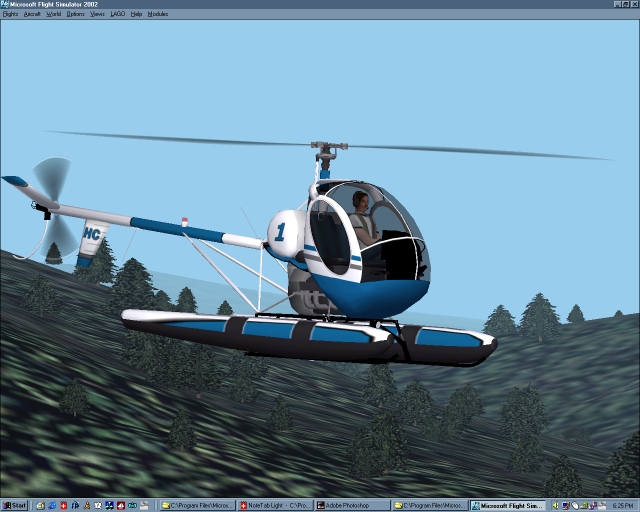 Fs2002 Schweizer 300 By Jordan Moore Animated Model With Panel And Sounds