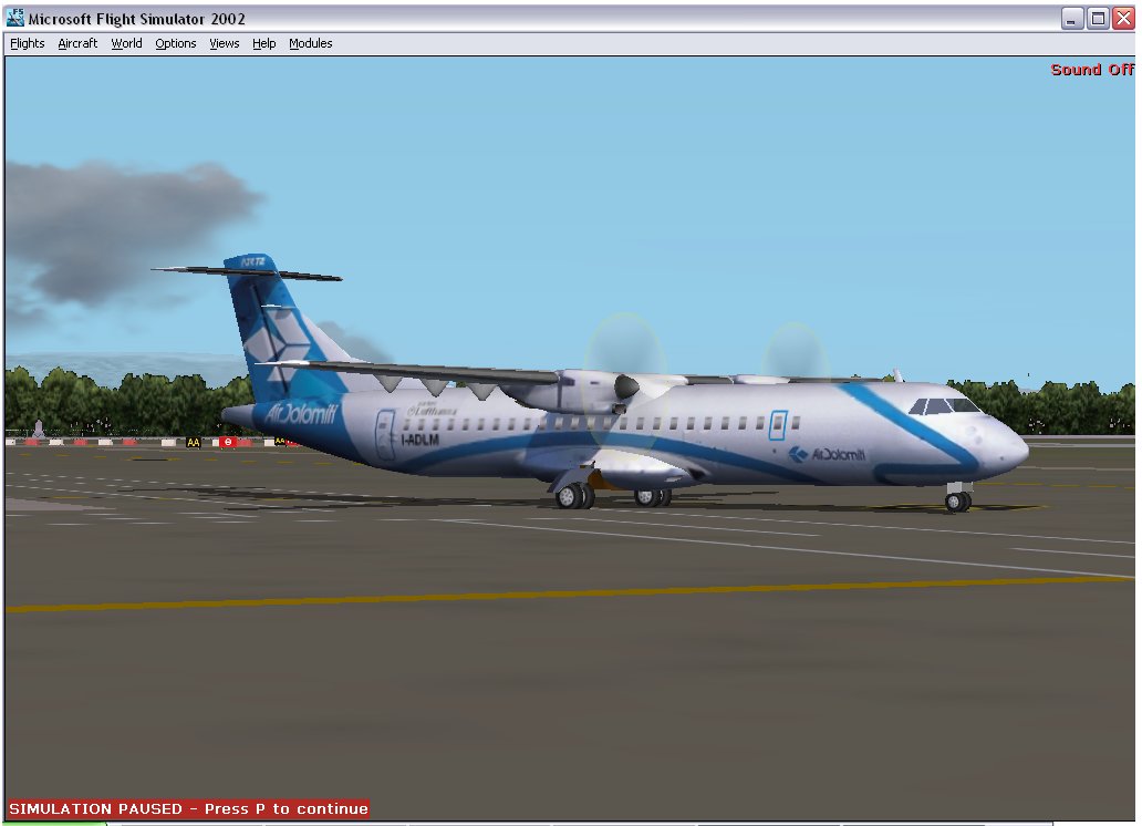 Fs2002 Air Dolomiti Atr72 500 Fotorealistic Original By Project Ai Textures Repaint By Mas — 1