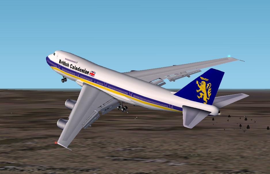 Fs2002 Britsh Caledonian, Now Merged Into British Airways Operated A Large Number Of B747-