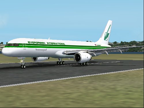Evergreen International Virtual Air Cargo 757-200 For Fs2002 Pro