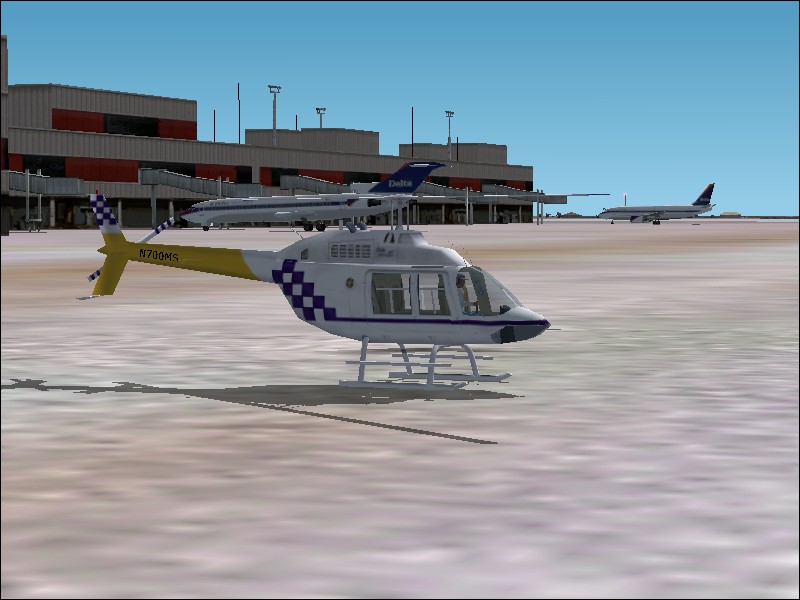 Yellow Bell Jetranger For Fs2002
