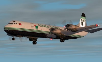 Fs2002 Atlantic Airlines L-188 Electra Ii