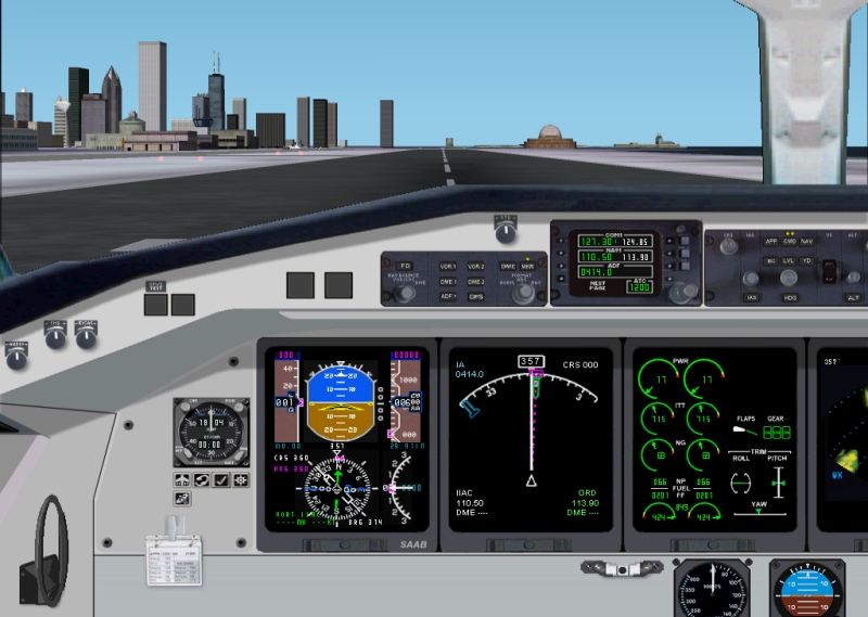 Fs2002Pro Saab2000 Photoreal Panel Panel And Programming: David Durst Version 5.0 December — 1