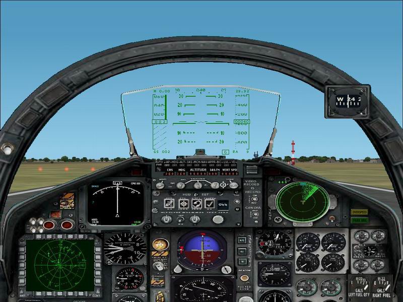Accurate F-15C Panel For Fs2002