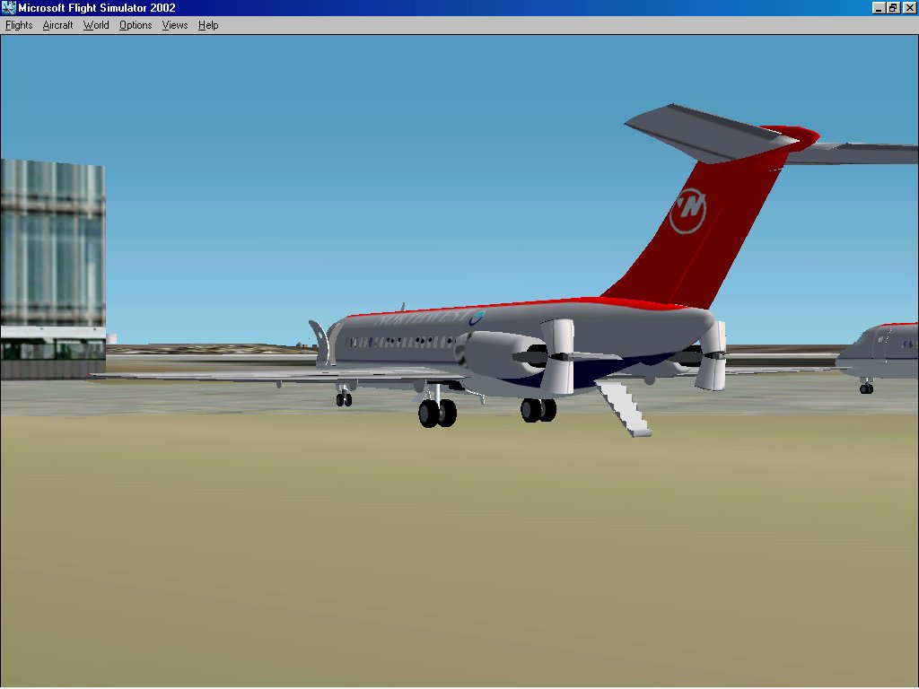 Fs2002 Dc-9-10 Series In Northwest Colors