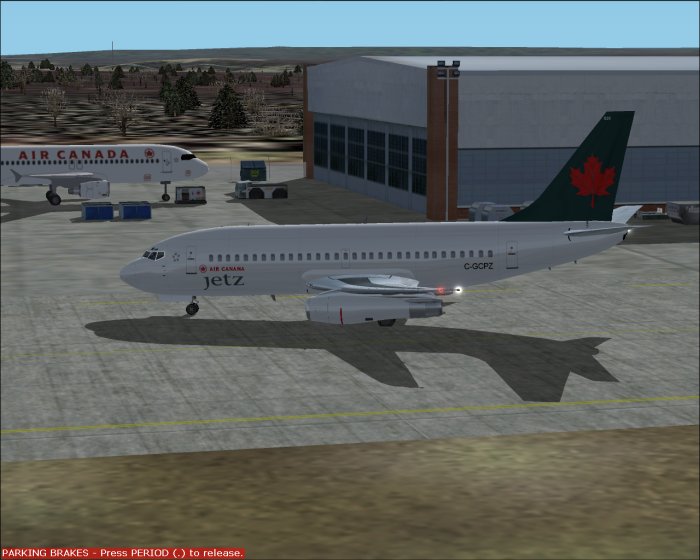 Air Canada Jetz Boeing 737-217/Adv For Fs2002 The Most Realistic 737-200 Ever Made For Msf