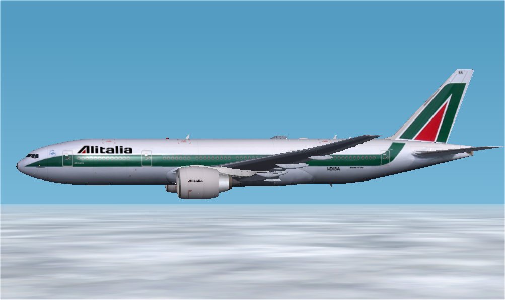 Originalby Melvin Rafi (Www.meljet.com) Textures Repaint Alitalia Livery By Massimo Grassi