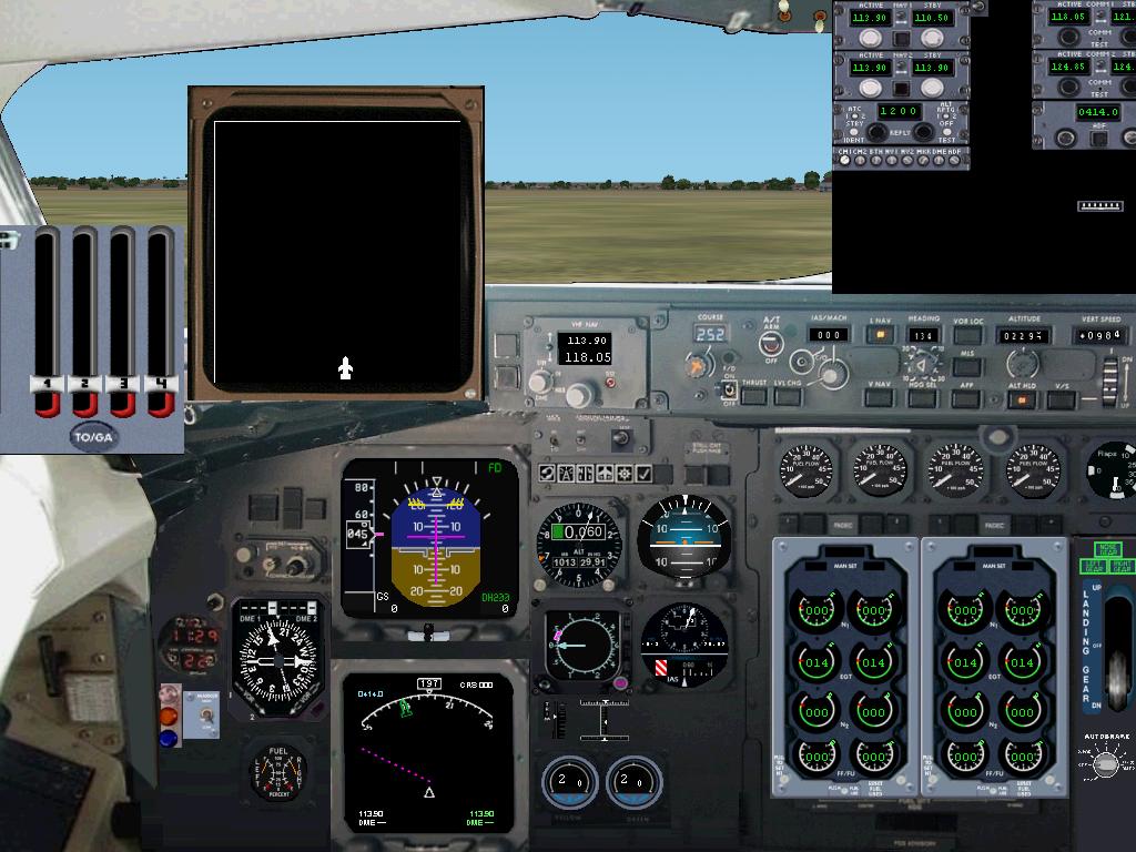 Fs2002 Panels Bae146/Rj85 Panel This Panel Is Intended Too Be Used With Jon Murchisons Exc