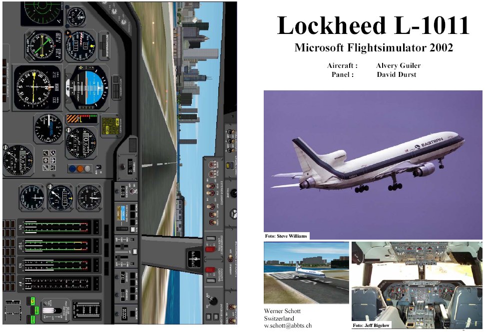 Fs2002 Manual/Checklist Lockheed L-1011