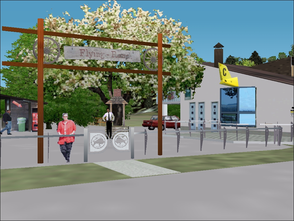 Fs2002 Scenery - Suisse 2002 Include Afcad File French Version Exclusively Triengen - Lspn
