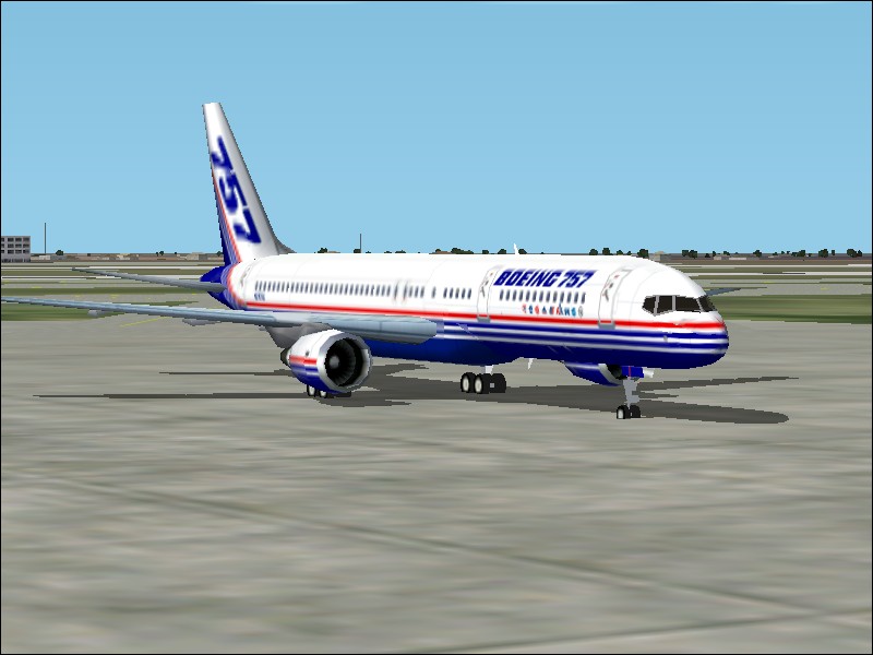 Boeing 757 House Colors!