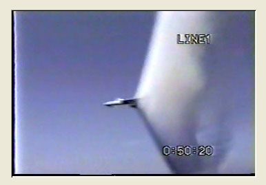 This Is A Real Video Of An F14 Tomcat Doing An Extremely Low Flyby While Breaking The Soun