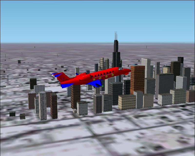 Fs 2002 Special American Edition Textures Repaint Of The Learjet 45