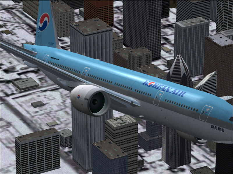 Fs2002 Meljet Boeing 777-200 Livery : Korean Air Repainted By Sam Needs — 1