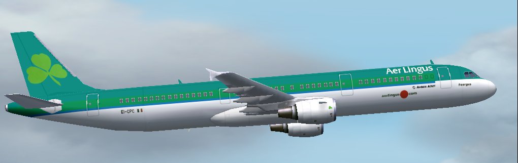 Fs2002 Airbus A320/A321 Aer Lingus Frame Rate Friendly Gmax Models By Fspainter With Fds B — 1