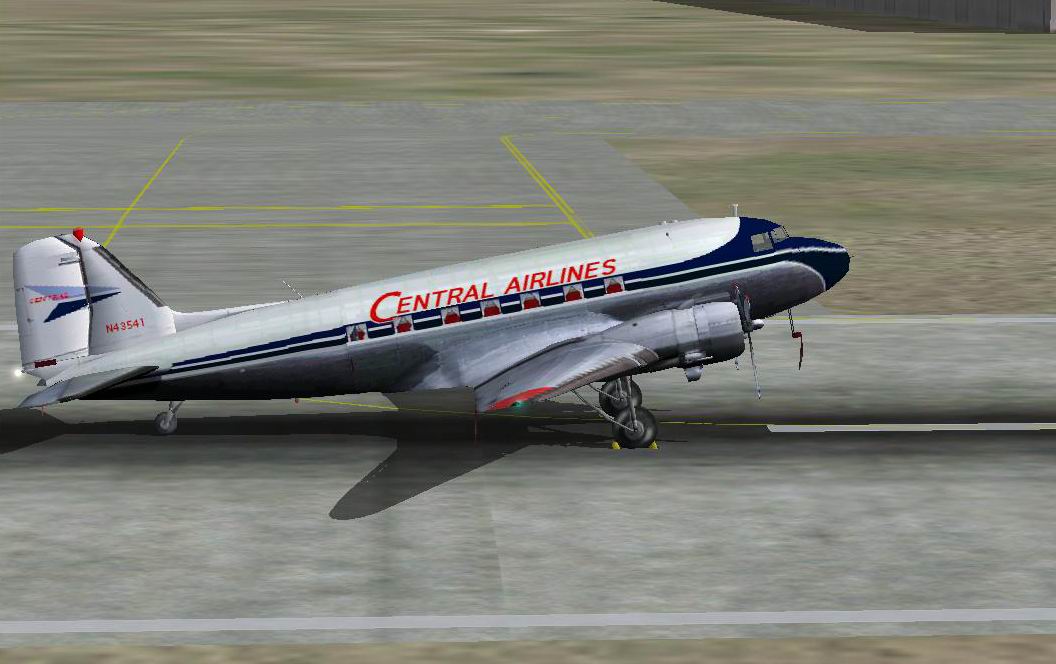 Fs2002 Douglas Dc-3 Dakota Ph-Ddz Of The Dutch Dakota Association By Jan Visser, Roy Chaff