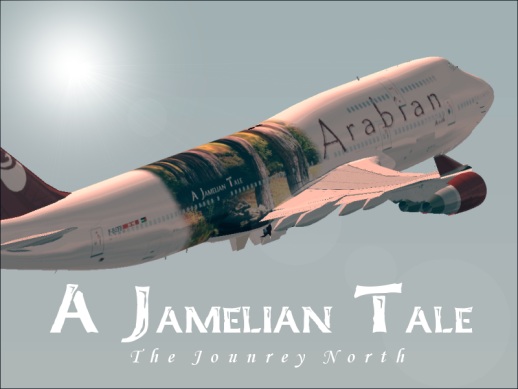 Fs2002 Boeing 747-400 Arabian Airlines F-Bsfb This Aircraft Is A Representation Of Arabian