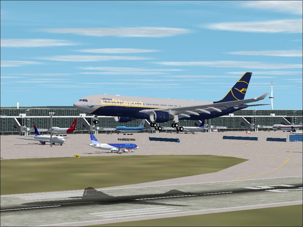 Fs2002 A330-200 Lufthansa 2005 Version 1.0 Project Opensky A330-200 In A Fictious Lufthans
