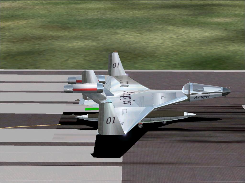 Fs2002 Aircraft Ampjet Amphibious Jet Beta By John Fay Beta Version Of A New Style Amphibi