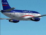 Fs2002/04 Lan Chile The Brandnew Flightfx/Sgair Boeing 737-230 It Features The Latest Refl