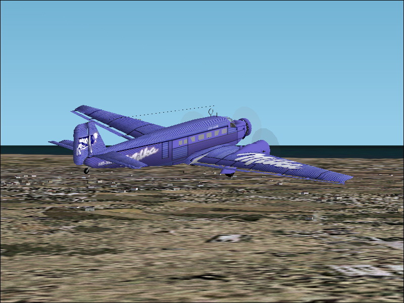This Fs2002 Ju-52 Is One Of The Last Six That Still Today Are In Flying State