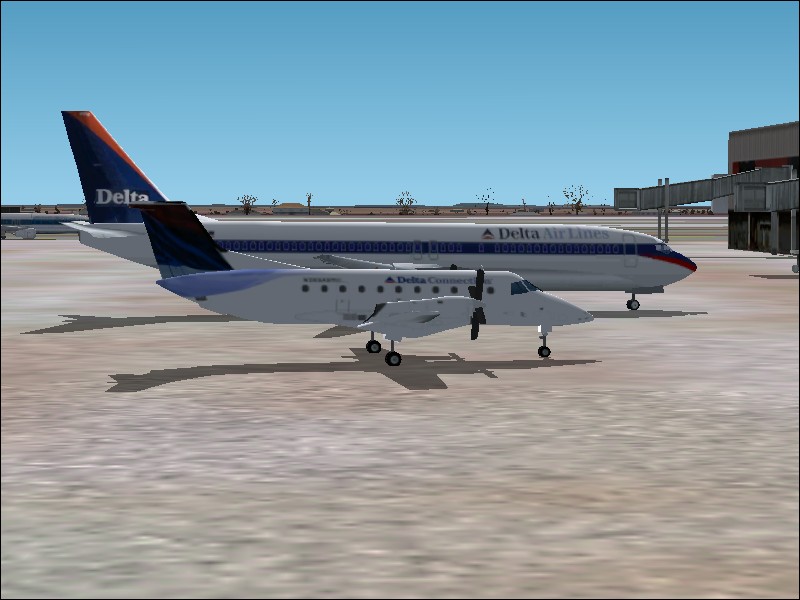 Fs2002 Pro Embraer Emb-120Er Brasilia Delta Connection Asa The Embraer Brasilia Is A Very