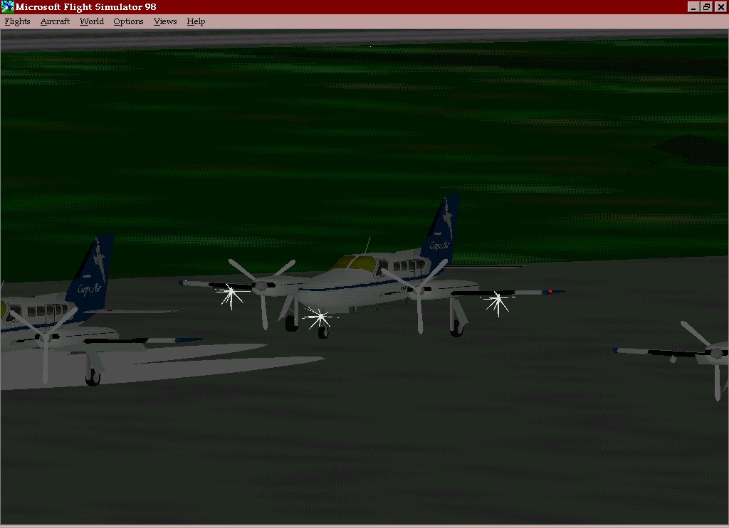 Fs98 Cessna 402-C Af99 Version 6.1 The C402 Is Used By The New England Airline Cape Air Se