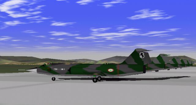 Fs98 Ami Aeritalia F-104S Starfighter (9-31) The F-104 Was Constructed As A Dogfighter For